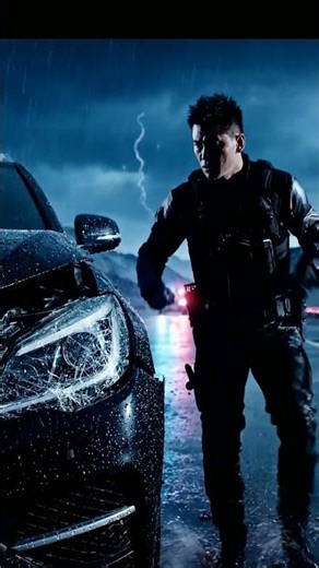 Lightning Strike Car Crash: Man on the Run! ⚡