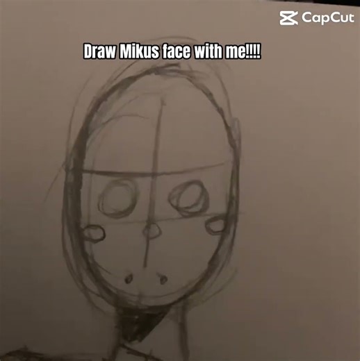 DRAW MIKUS FACE WITH ME!! #hatsunemiku