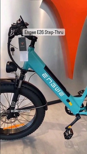 The New Engwe E26 250W Fat Tyre Ebike High-Step and Side-Thru