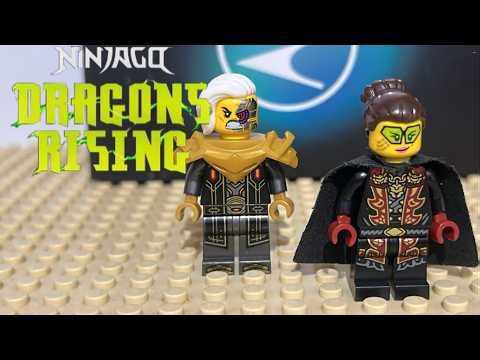 Loyalist Leader and Beatrix reveal | Ninjago Dragons Rising Season 4 Stop Motion recreation