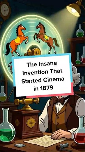 The Insane Invention That Started Cinema in 1879 #history #facts #interestingstuff