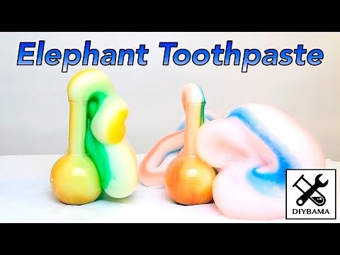 Funny Elephant Toothpaste (Chemical Reaction)