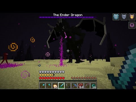 Minecraft Beyond Bosses: Ender Dragon Boss Fight