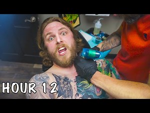 I Got My Chest Tattooed For 12 HOURS!