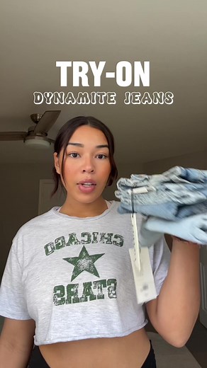 Because buying jeans is the most annoying thing in the world 👖👖👖 #DynamiteJeans #Jeans #TryOn
