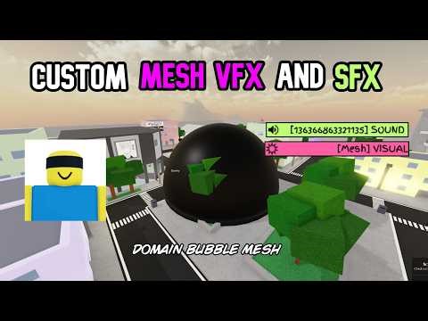 Mesh VFX And SFX To Use In Your Custom Moveset [JJS]