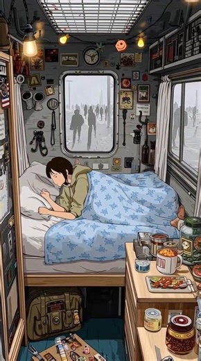 Quiet Survival Train Window Scene #shorts #zombies #train