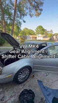 VW MK4 GTI, Beetle, Jetta… Shifter Cable Adjustments