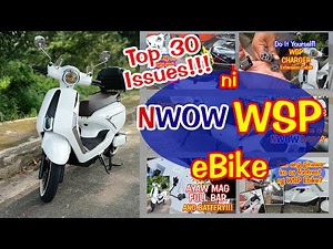 Top 30 Common Issues ni NWOW WSP EBike (You Need To Know) #valueformoney #wsp #nwowwsp #escooter