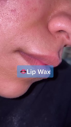 Drop the razor and learn how to wax your lip🪄👄 #hardwax #waxing #skincaretips #fypシ #learnwithme #hairremoval #hairy