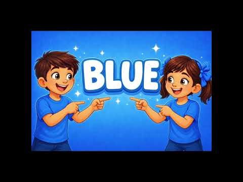 Learn The Color Blue.