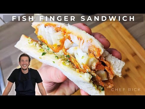 How to Make Fish Finger Sandwich