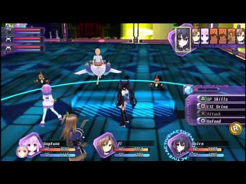 Hyperdimension Neptunia Re;Birth 1 Vita Gameplay