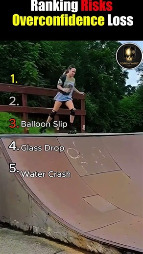 😅 Ranking Risks That Ended In Overconfidence Loss || #youtubeshorts #failvideos #shorts