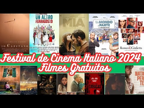 17 Filmes Italianos Inéditos DE GRAÇA para assistir em casa! [Festival de Cinema Italiano 2024]
