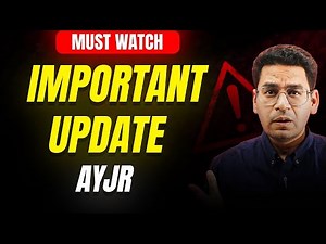 🚒 AYJR Important Check | Must Do | Biggest Mock Test for JEE Main