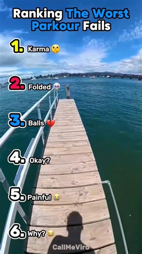 Ranking Worst Parkour Fails 😭💀 #shorts