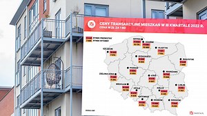 Oto mapa cen mieszkań w Polsce. Widok może być bolesny. Ale można też dostrzec pewne hamowanie