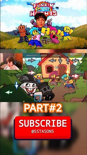 Friday Night Funkin’ VS Funkin' on the Heights! (PART 2) #shorts #fnfmod #fridaynightfunkin #stason