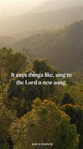 Just a moment with Chris Tomlin…The song of creation