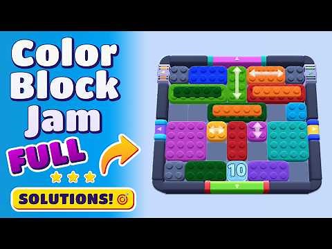 Color Block Jam Level 410 Full Solution | Every Puzzle Solved! 🎯