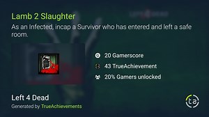 Lamb 2 Slaughter achievement in Left 4 Dead