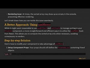 How to Sort and Render Arrays in React Hooks Efficiently