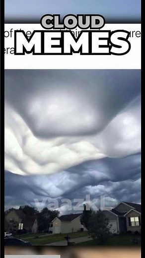 Memes About Clouds Are Hilarious