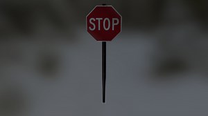 Stop-sign-ts - Download Free 3D model by Sardaukar (@C.Paradise)