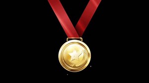 Gold Medal Red Ribbon Animation Stock Footage Video (100% Royalty-free) 3541208189 | Shutterstock