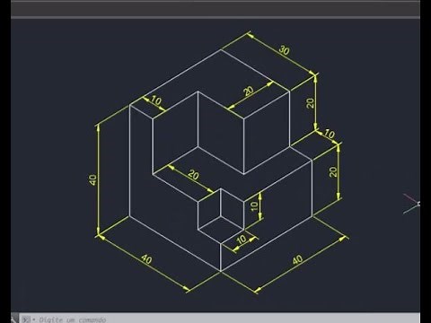 COTAR NO MODO ISOMÉTRICO AutoCad - PT