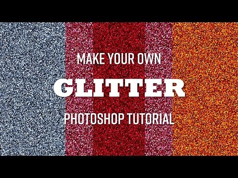 How to create Glitter with Photoshop