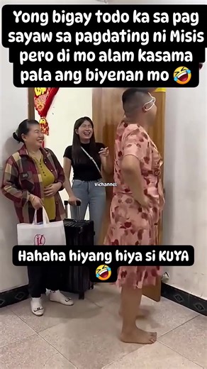 19K views · 56 reactions | Napa hiya si Kuya 藍 #forintertainmentpurposesonly #funny #forfunonly #goodvibes #OMG #comedy #reelsfb #reelsfypシ | Vi channel | Facebook