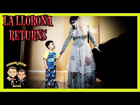 LA LLORONA RETURNS - SHORT FILM | SCARY WEEPING WOMAN | D&D SQUAD BATTLES