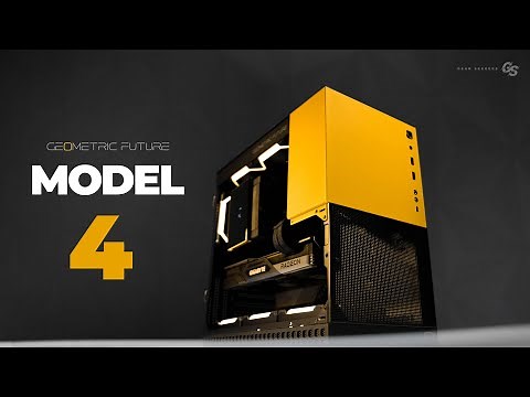 Geometric Future Model 4 | Most interesting unnecessarily complicated case ever... but its cool!