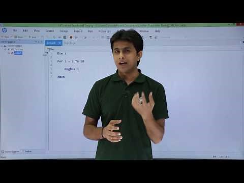 HP UFT/QTP - For Loop