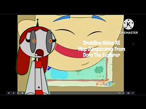 Droidlina Hides All Map Jumpscares From Dora The Explorer (Compilation)