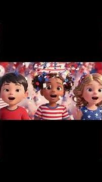 Red, White, and Blue! 🇺🇸 Independence Day Song for Kids | Nursery Rhymes & Kids Songs 2026