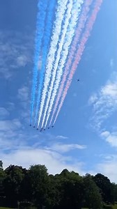 An amazing viewpoint as the Red Arrows turned the sky red, white and blue over Avenham and Miller Park and tipped a wing to the RAF Town which is taking place this weekend. Video: Michael Ashmore | Blog Preston