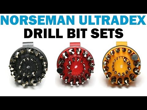 Norseman Ultradex Drill Bit Sets | Fasteners 101