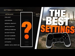 THESE ARE THE BEST SETTINGS TO USE IN CALL OF DUTY WWII...