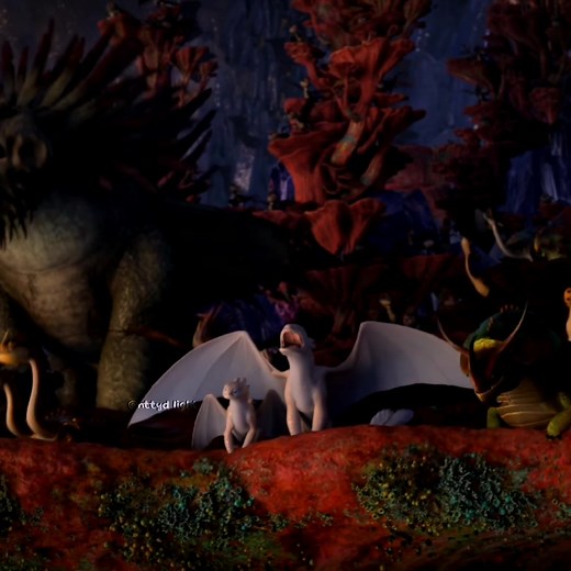 Male Light Fury in How to Train Your Dragon: Hidden World