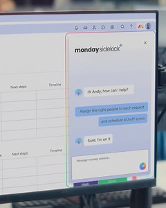 172K views | Meet monday sidekick: the AI that knows your business, thinks ahead, and takes action. Just click on the star and boom, work gets done. | monday.com | Facebook