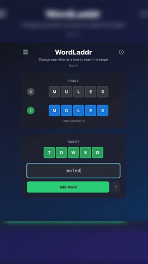 Can You Beat Today’s Word Ladder? 🧠
