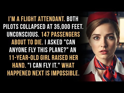 “I Can Fly It”. Said The 11-Year-Old Girl When Both Pilots Collapsed at 35,000 Feet.
