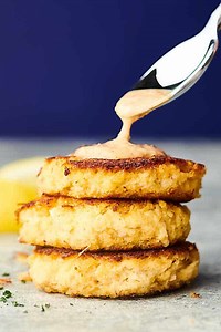 Crab Cake Recipe - w/ Homemade Creamy Crab Cake Sauce