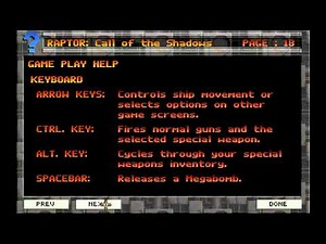 Raptor Call Of The Shadows Intro