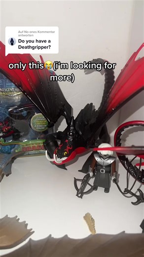 Antwort auf @No one i‘m not finished with my collection!! #httyd #deathgripper #toys #spinmaster #figures #dreamworks #howtotrainyourdragon #httyd3