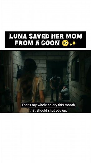 Luna left school to save her mom 😭✨💔🥀 Minamahal the movie Ang Mutya Ng Section E AMNSE 🔥