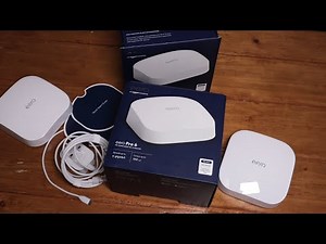 Amazon eero Pro 6 tri band mesh Wi Fi 6 system Review